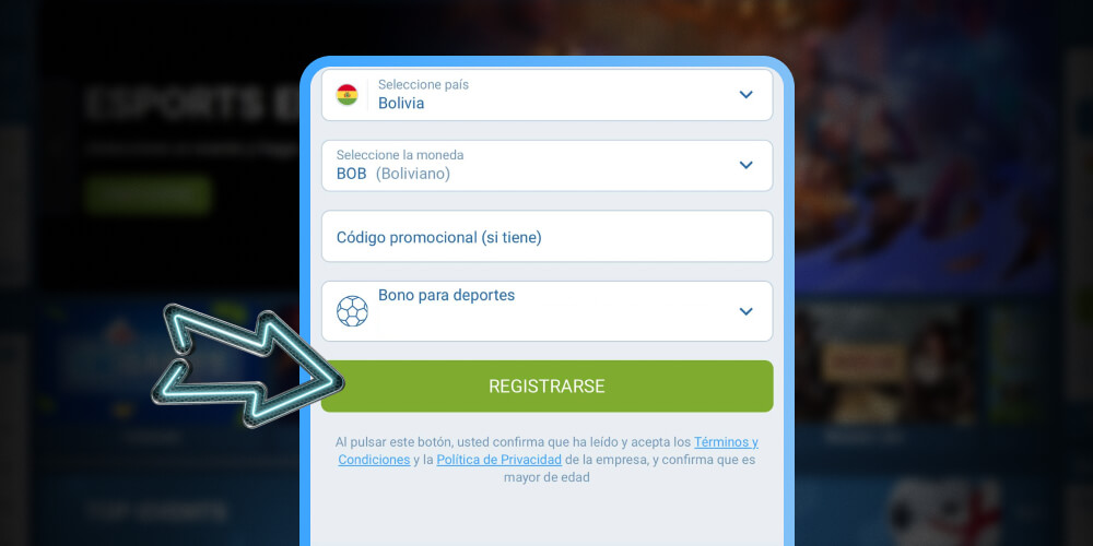 Completa el registro