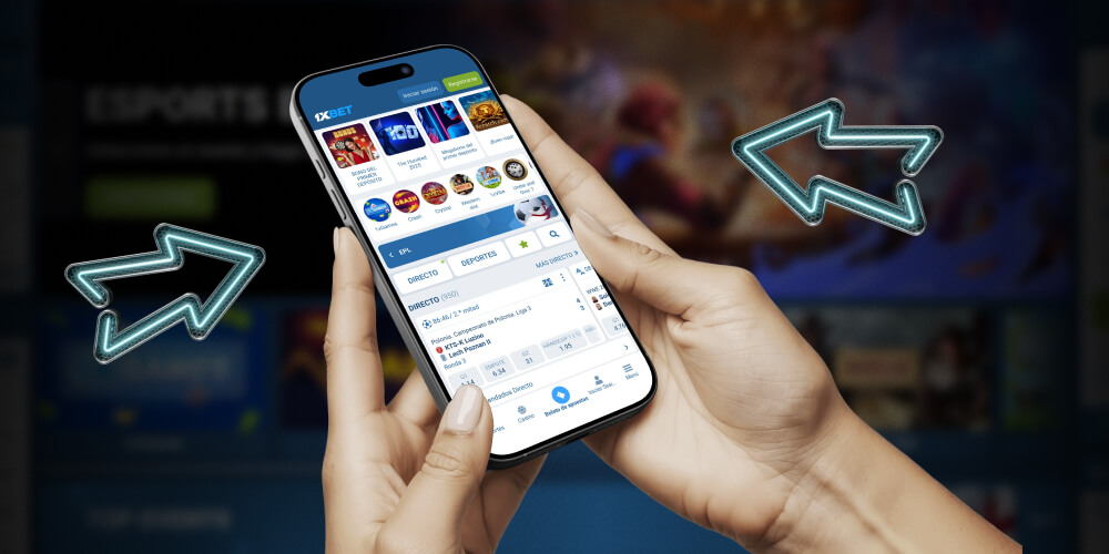 Inicie la aplicación 1xbet